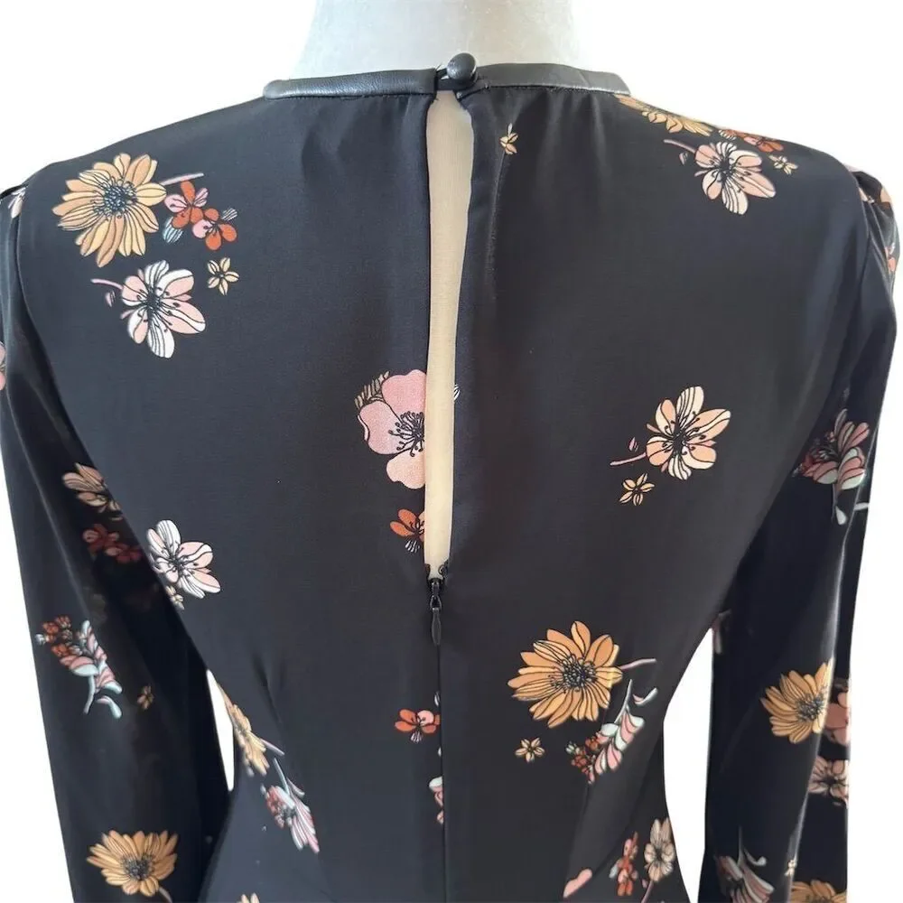 Who What Wear Floral High-Low Dress Women's XS - Picture 4 of 12